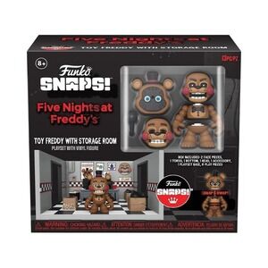 Funko Snap! Five Nights at Freddy's Toy Freddy‎ with Storage Room Playset